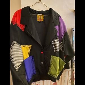 Kazual Lined 100% Silk Jacket